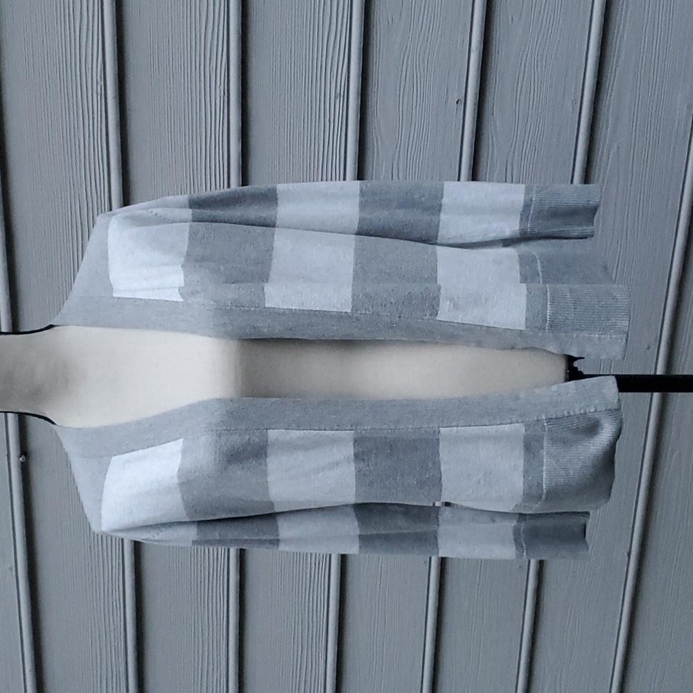 Gap Striped Open Front Cardigan Sweater